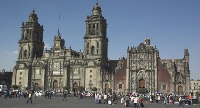 Mexico city cathedral.