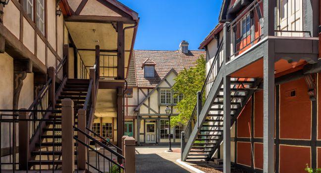 Danish town of Solvang in Santa Ynes, California