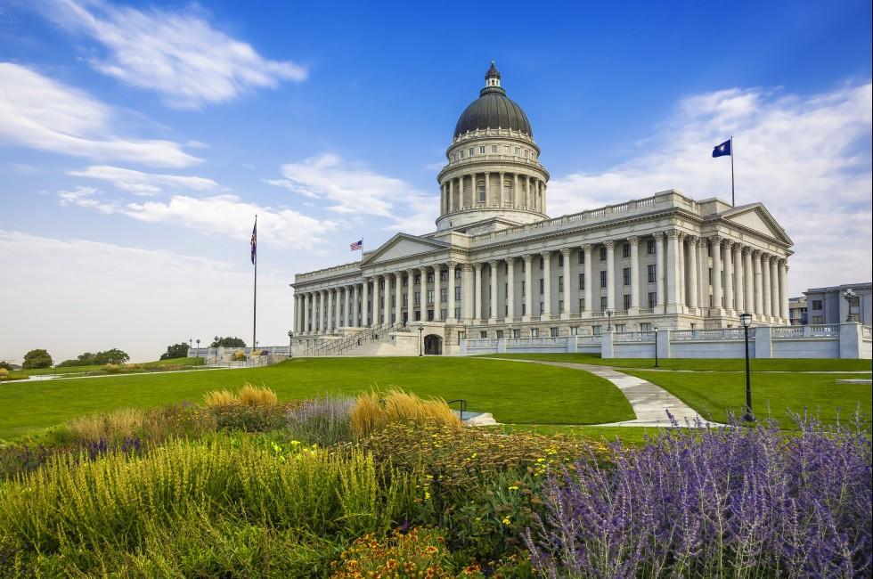 Utah state capitol.