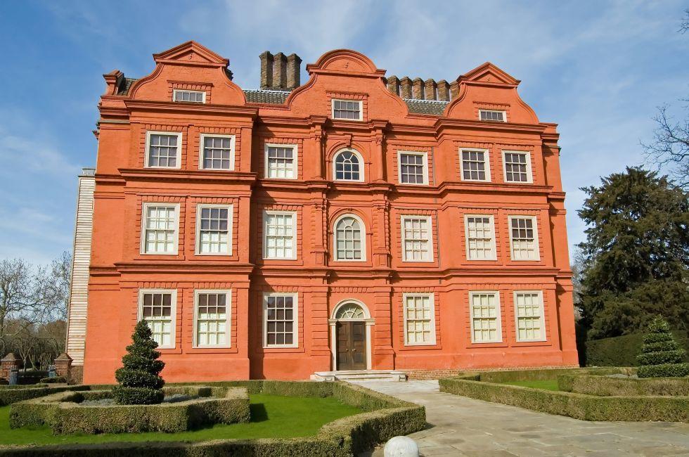 Kew Palace, in the grounds of Kew Gardens, London, England.