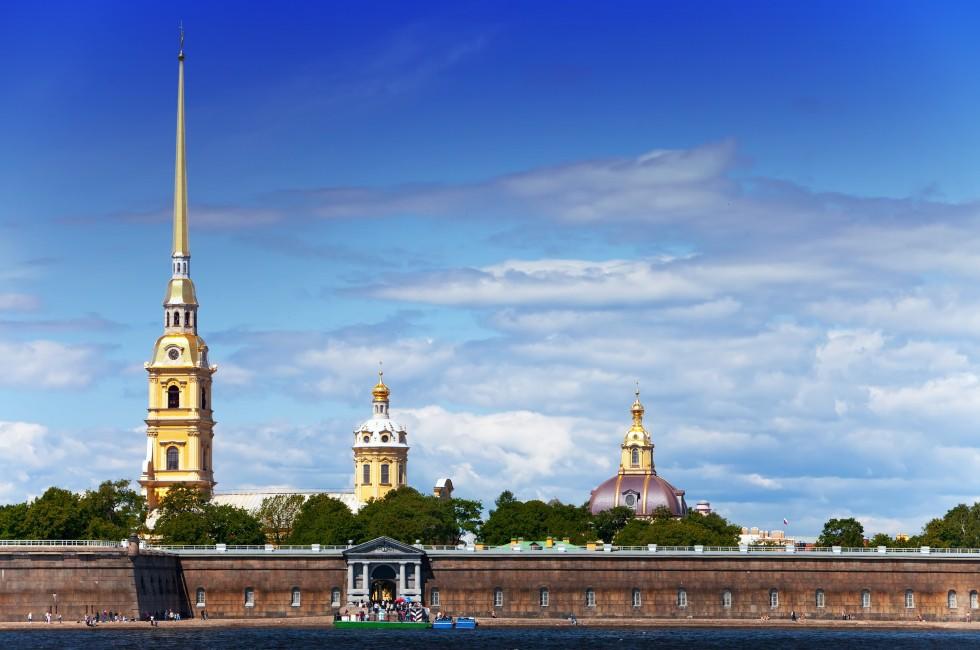 Russia. Petersburg. Peter and Paul Fortress spike.