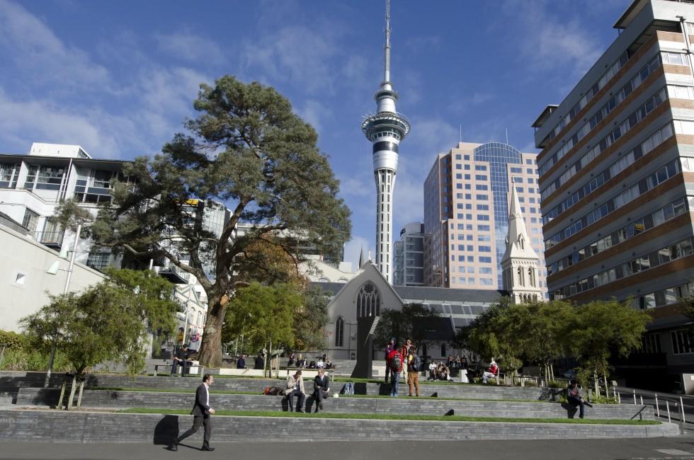 AUCKLAND, NZ - MAY 29:Visitors at St Patrick's Cathedral in Auckland on May 29 2013.A major restoration programe was completed in 2007 and the building is registered as a New Zealand historic place.; Shutterstock ID 142038547; Project/Title: Photo Database