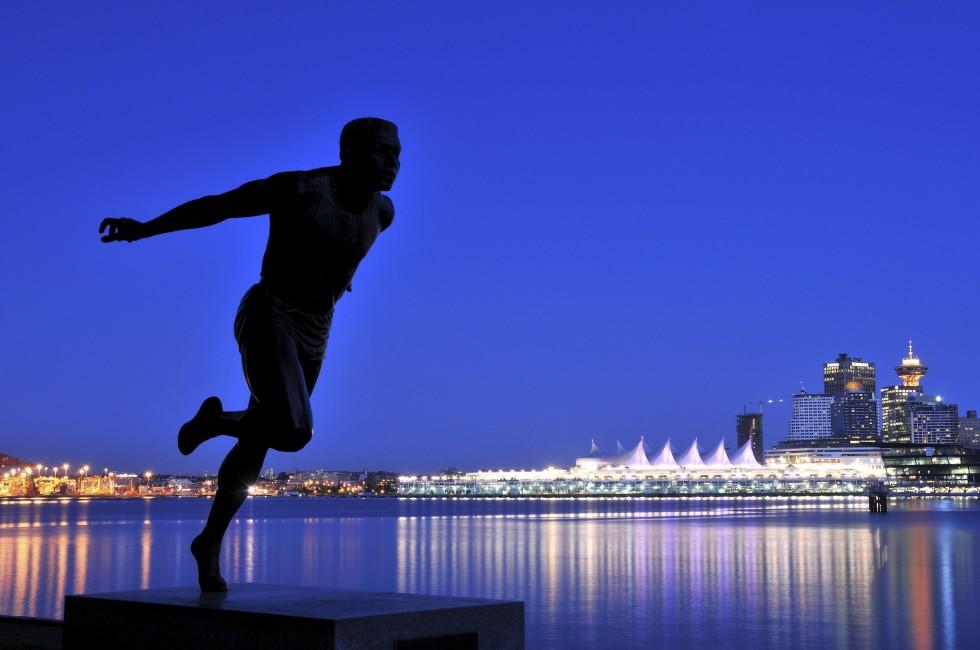 Downtown Vancouver at night; Shutterstock ID 14215285; Project/Title: Fodors; Downloader: Melanie Marin