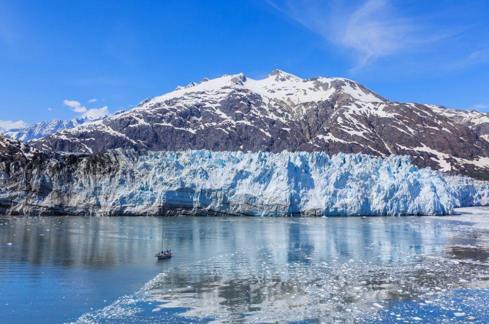 Margerie Glacier in Glacier Bay National Park, Alaska.