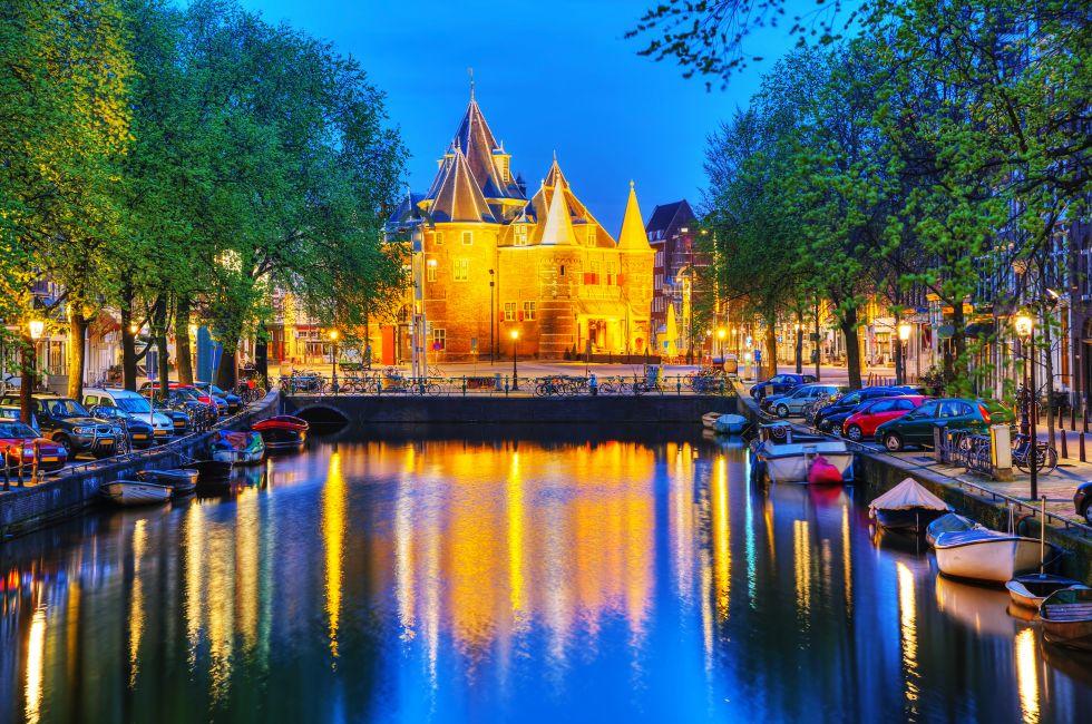 The Waag, Nieuwmarkt, Amsterdam, Netherlands