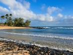 poipu beach park on the island of Kauai, Hawaii.