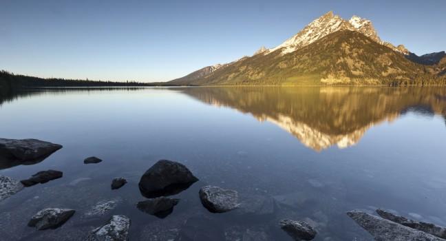Jenny Lake Sunrise.