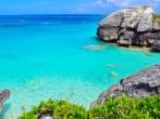 Beautiful Bermuda Beach and Rocks.
