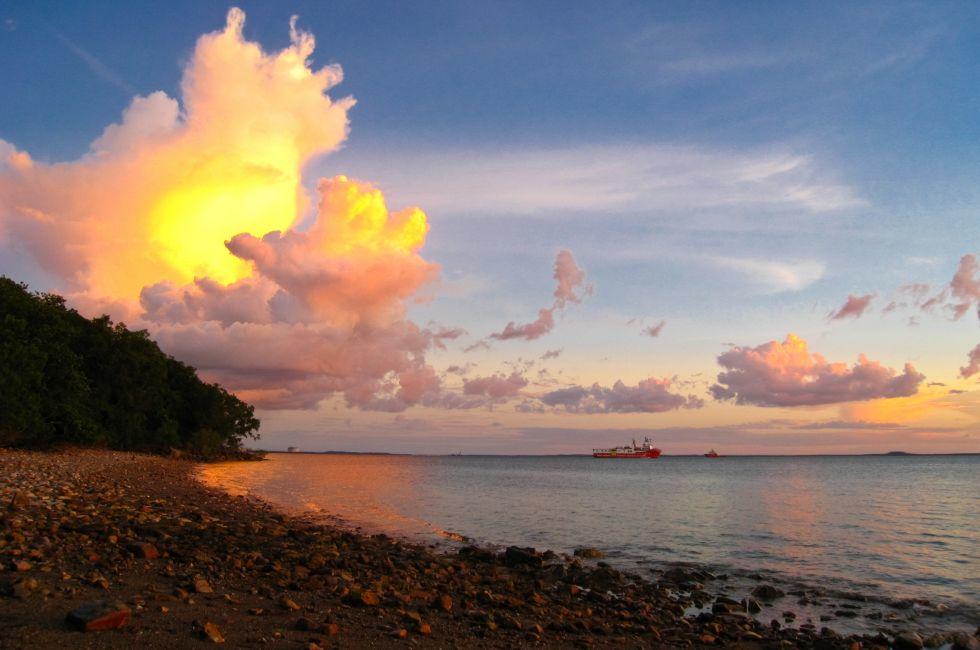Darwin Shore Sunset; 