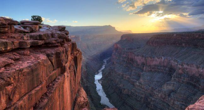 Toroweap Overlook on the north rim of the Grand Canyon National Park, Arizona.
