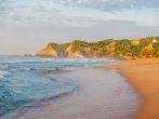 Zipolite beach at sunrise, Mexico 