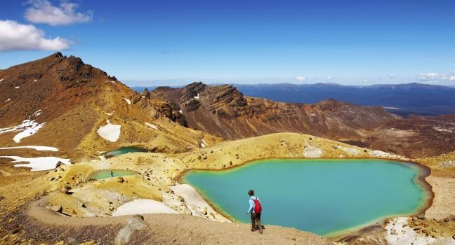 Emerald Lakes, Tongariro National Park, New Zealand