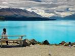 Lake Pukaki and Mount Cook, Southern Alps, 