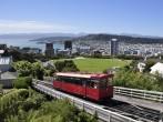 skylline of Wellington, New Zealand 