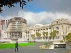 Wellington, New Zealand Parliament Buildings 