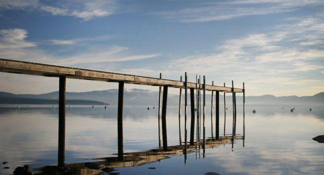 Morning on Lake Tahoe, Tahoe City, California