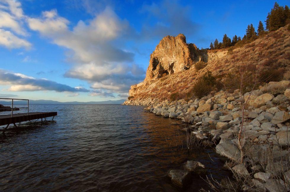 Cave Rock, Lake Tahoe, Nevada; Shutterstock ID 17322481; Project/Title: Shutterstock Project
