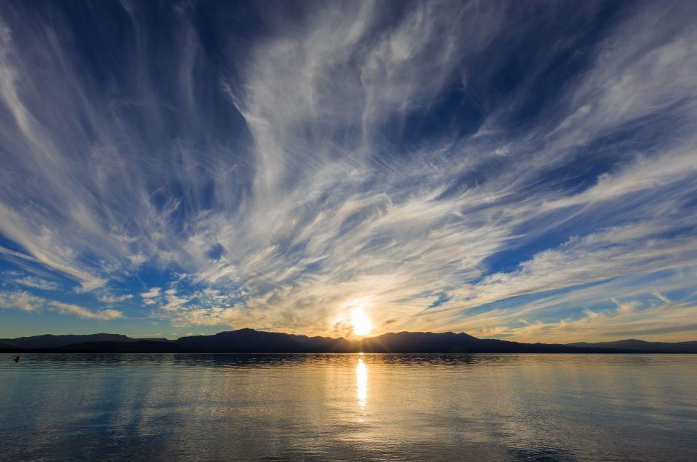 Sunset at Nevada Beach, Lake Tahoe