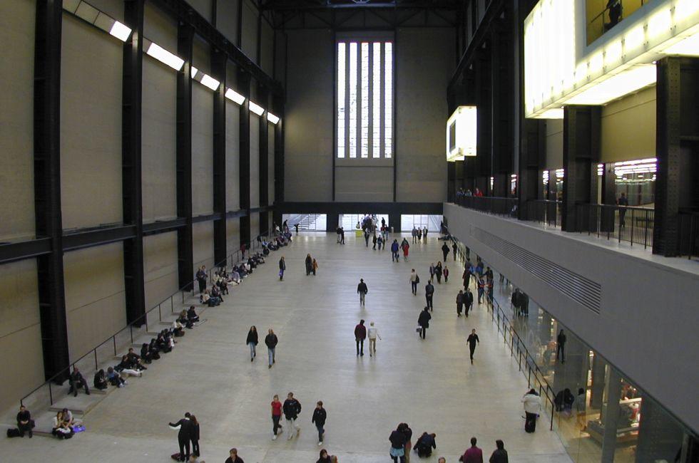 Tate Modern, South of the Thames, London, England.
