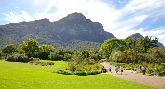 KIRSTENBOSCH, SOUTH AFRICA - SEPTEMBER 29: Visitors relaxing in Kirstenbosch National Botanical Garden on September 29, 2009. Kirstenbosch celebrated its centenary in July 2013.; Shutterstock ID 147156743; Project/Title: Top 100 Cape Town; Downloader: Fodo