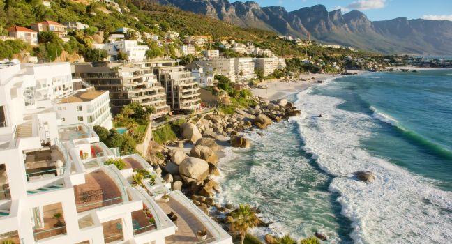 Penthouse estate near beach. Shot in Cape Town, South Africa. 
