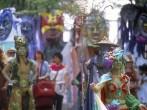 Earth Celebrations, Hudson River Pageant, Giant Puppets, Manhattan, New York