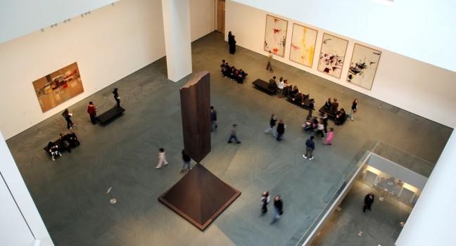 Redesigned interior of the Museum of Modern Art in New York.