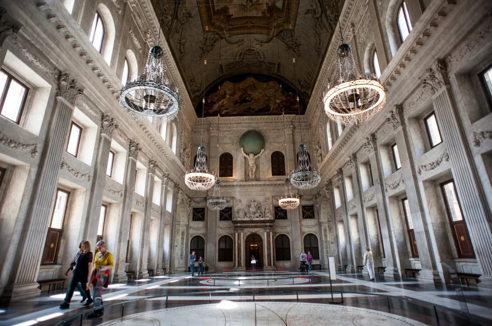 Het Koninklijk Paleis, Amsterdam, Holland