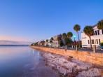 The Waterfront in Charleston, SC During a Sunrise.