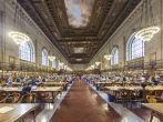 NEW YORK CITY - JULY 10: people study in the New York Public Library on July 10, 2010 in Manhattan, New York City. New York Public Library is the third largest public library in North America.; Shutterstock ID 153991310; Project/Title: World's 20 Most Stun