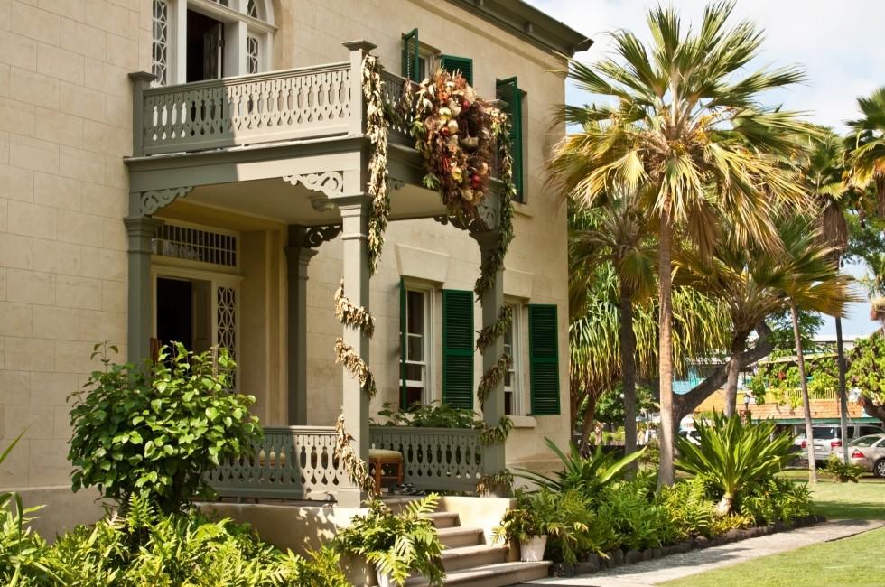 Hulihe'e Palace in Kailua on Hawaii's Big Island