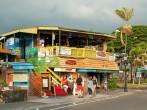 KONA, HAWAII - Surfer's restaurant in Kona on Big Island on September 6, 2011 in Kona, USA. Kona is the center of commerce and of the tourist industry on West Hawaii.