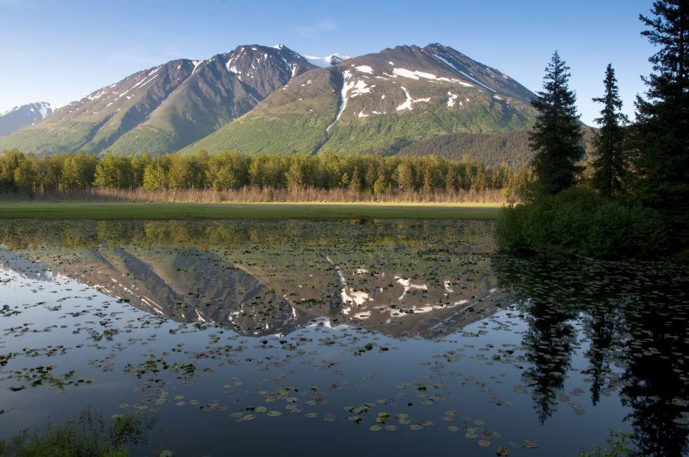 The beautiful Kenai Peninsula in Alaska.