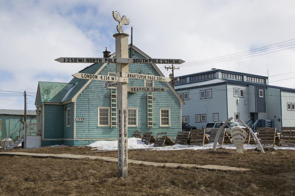 Barrow is the largest city of the North Slope Borough in the U.S. state of Alaska and is located above the Arctic Circle. It is the 11th northernmost public community in the world and is the northernmost city in the United States of America, with nearby Po