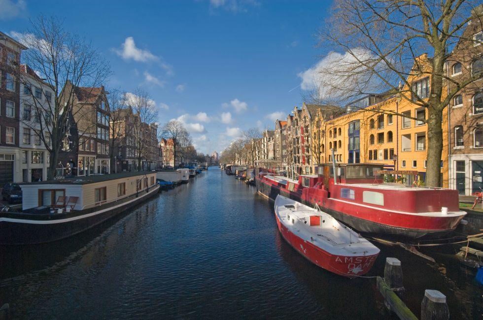 canal in amsterdam