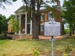 JULY 2005 - Historic district of Charlottesville, Virginia, home of President Thomas Jefferson.