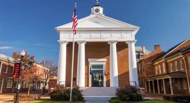 The Courthouse in Winchester, Virginia.