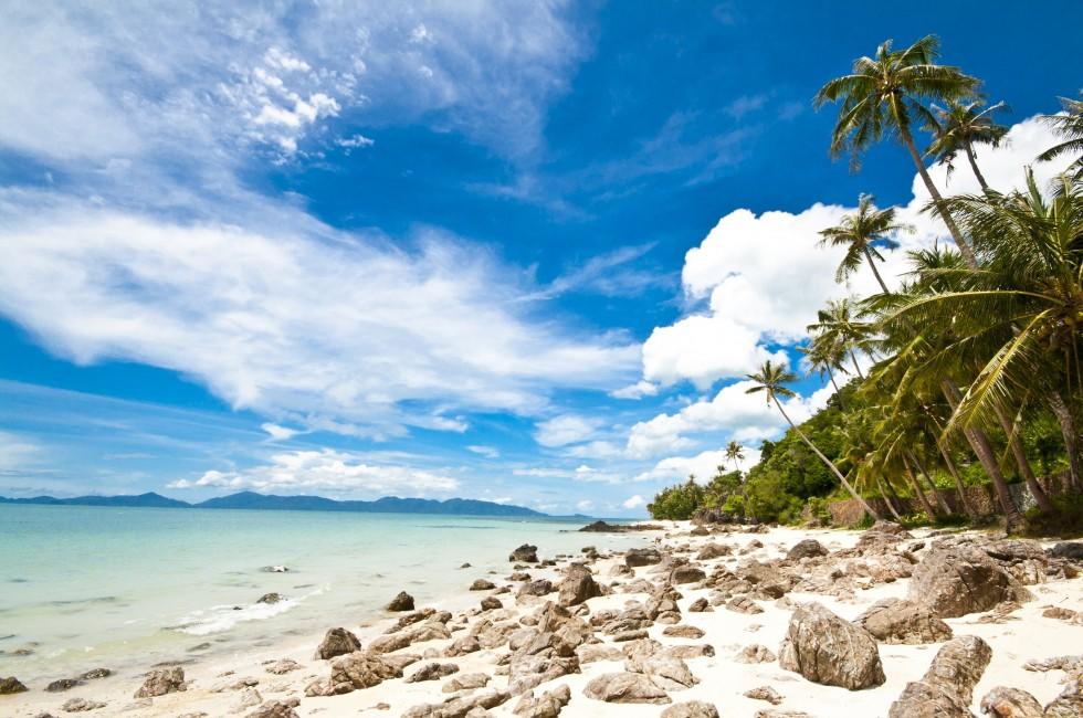 Koh Samui the famous lanmark island in Thailand; 