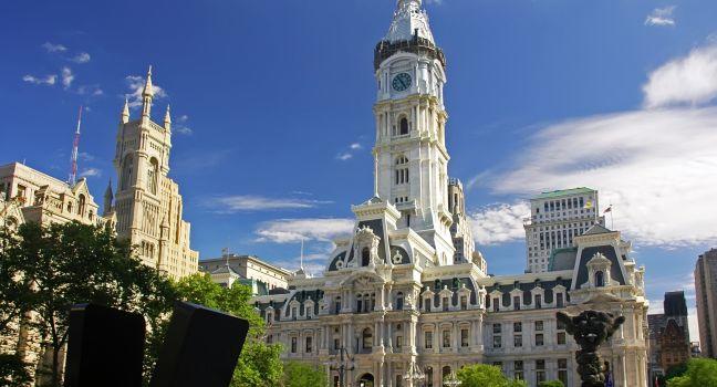 Historic City Hall in Philly, PA