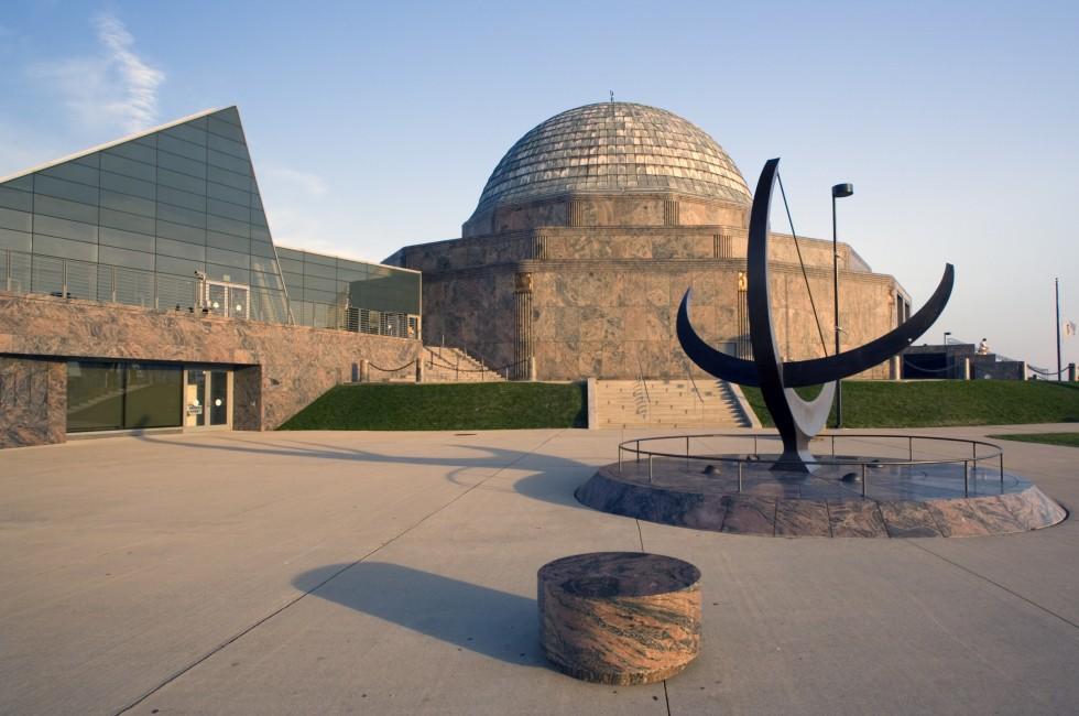 Adler Planetarium, located in downtown Chicago.
