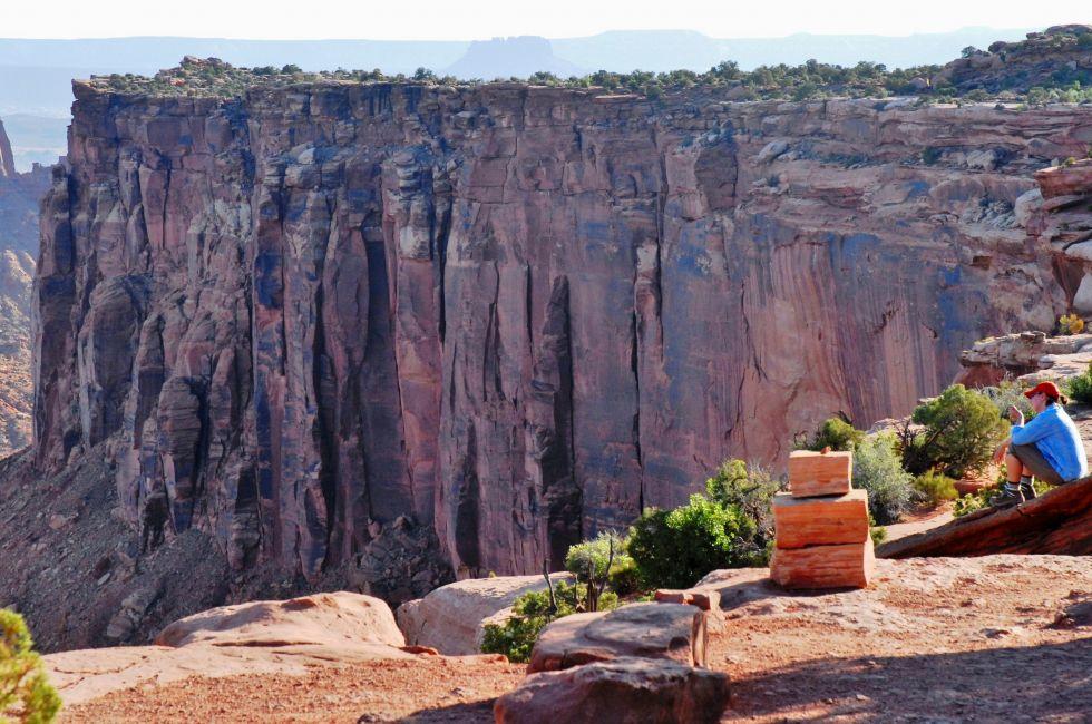 UTAH,USA- MAY 2:Canyonlands National Park on May 2, 2009 in Utah, USA. Famous park in USA close to the town Moab and preserves a landscape eroded into canyons, mesas and buttes by the Colorado River