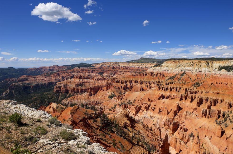 Panoramic view of Cedar Breaks National Monument, Utah.