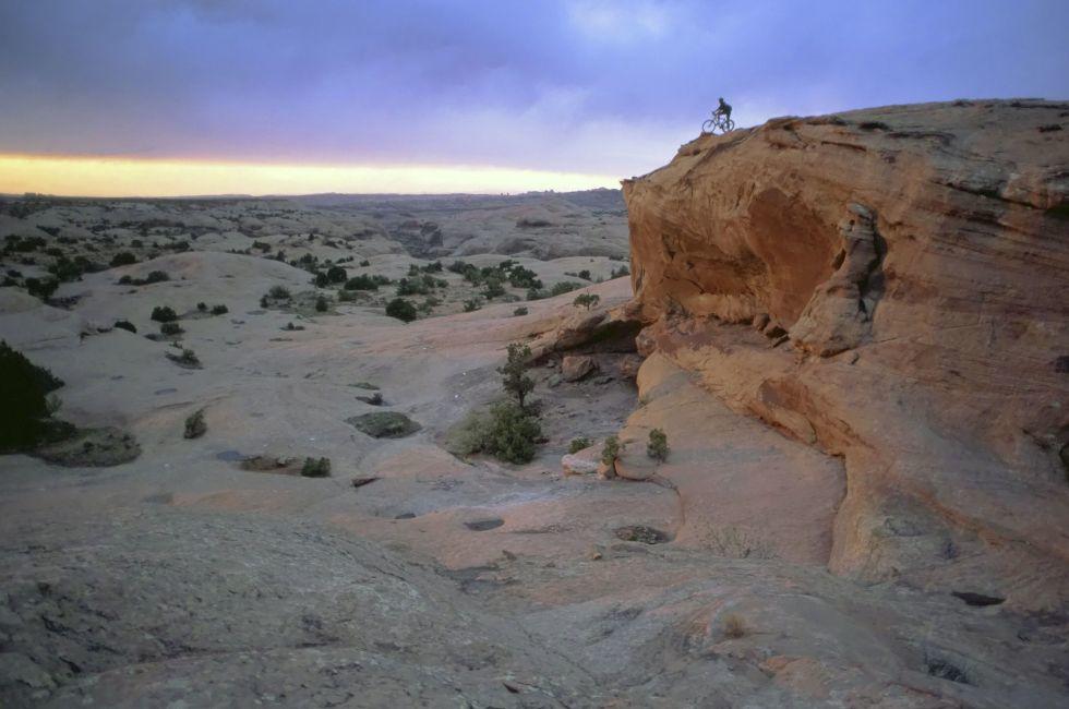 Slickrock Trail, mountain biking Moab, Utah