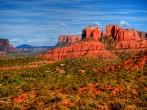 Red Rock country mountains surrounding Sedona Arizona