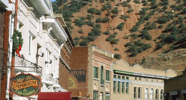 Main street, Copper Mining town