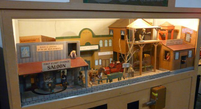 Cactus Gulch, Antique Arcade, Musee Mecanique, San Francisco, California, USA