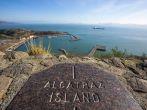 Observation post looking toward Alcatraz Island