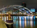 Rochester at night, New York State