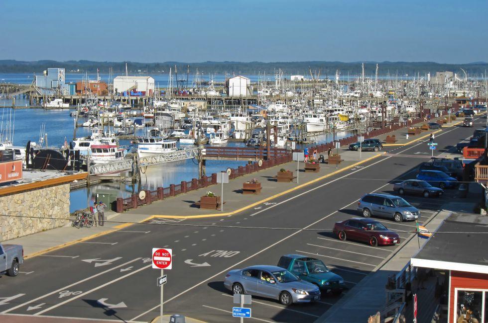 WESTPORT, WA - MAY 5:  Westport celebrates its annual Oyster Feed welcoming visitors everywhere.  It is the #1 seafood landing point in Washington State.  May 5, 2012 in Westport, WA.