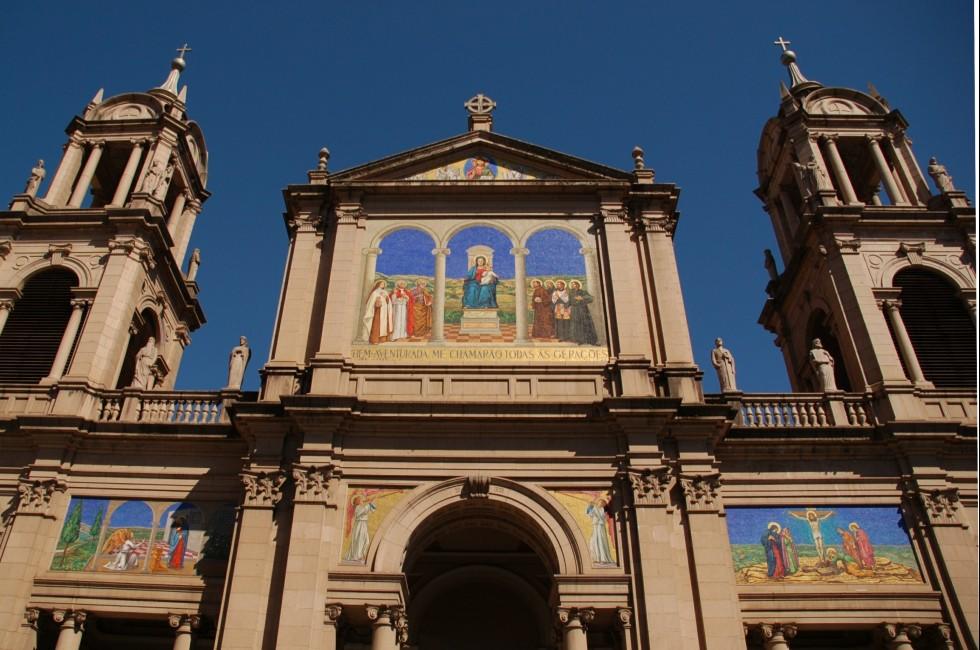 Franciscan church in Porto Alegre; 